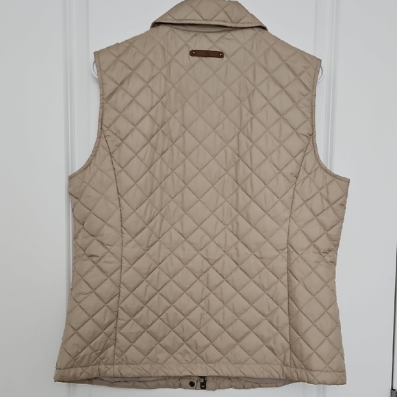 Ralph Lauren Beige Quilted Vest - Picture 3 of 11